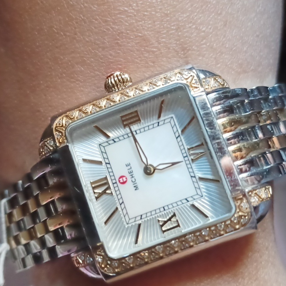 Michele Watch With Box Brand New With All The Links - Picture 8 of 14